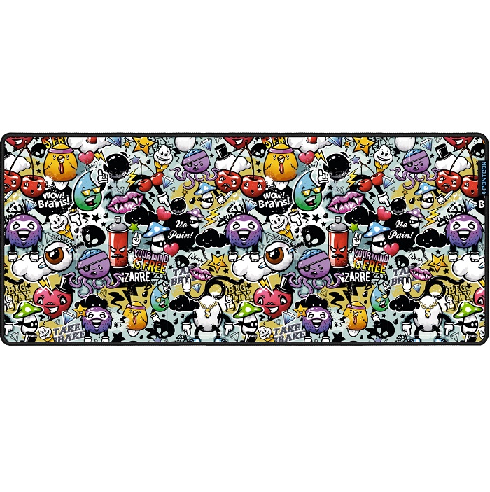 Коврик JETACCESS PANTEON GP-305SL  GRAFFITI II  большой (Speed Control, 800x350x3мм)