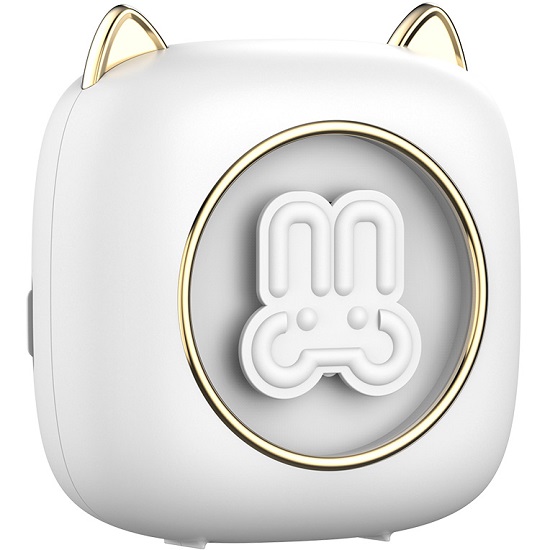 Детский мини-принтер для фотографий Kid Joy, 200DPI, Bluetooth 5.1, RGB подсветка (C23), белый
