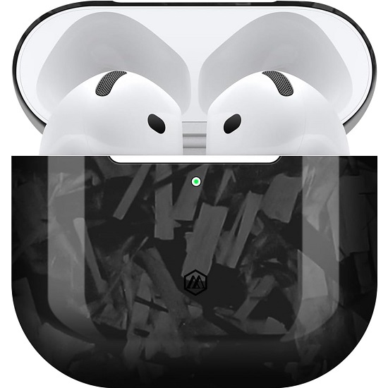 Чехол MONOCARBON для AirPods 4 Carbon Case Forged Fiber Carbon