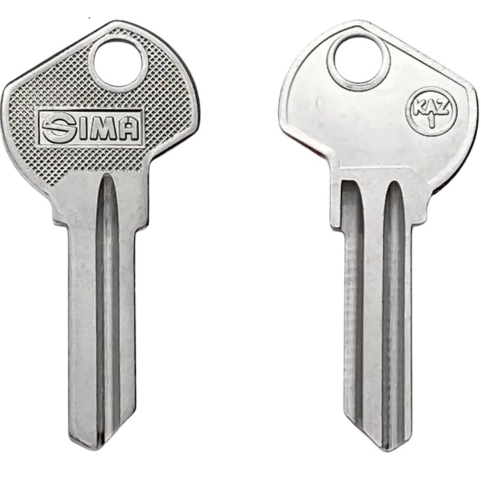 Заготовка ключа KAZ-1_KAZ1R_KAZ1L_KAN1S_x_X41 KHP SIMA
