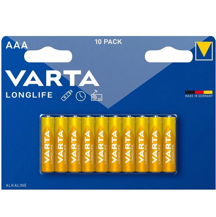 Элемент питания VARTA LR06 LONGLIFE BL-10