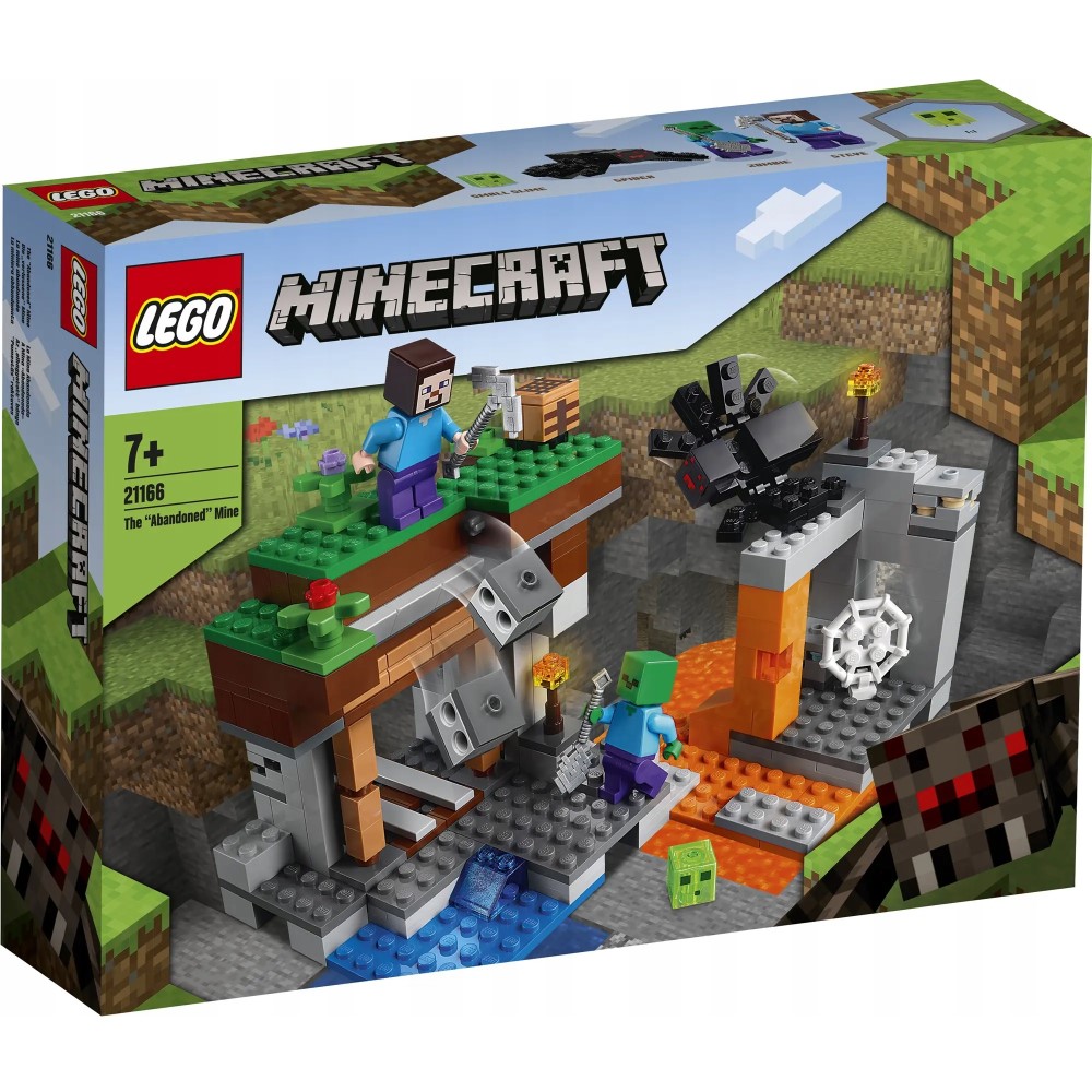 Конструктор LEGO Minecraft 21166 «Заброшенная» шахта
