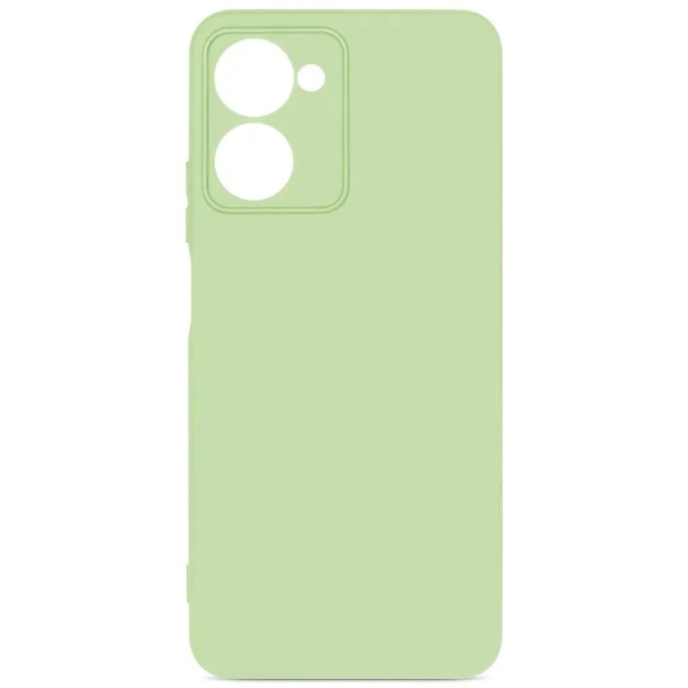 Силиконовый чехол DF для Realme 10 Pro (5G) DF rmCase-28 (light green)