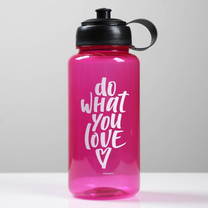 Бутылка для воды "Do what you love", 1200 мл   5101625
