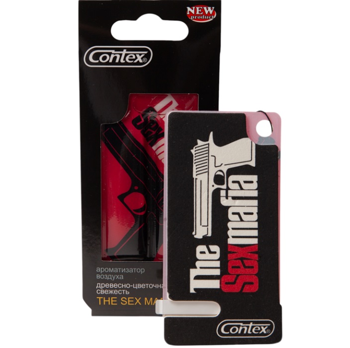 Ароматизатор CONTEX ORG THE SEX MAFIA Lux Air аромат древесно-цветочной свежести подвесной гелевый