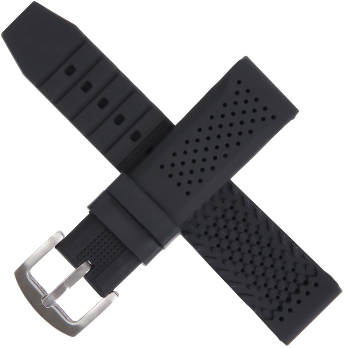 Силиконовый ремешок для часов 22 мм, l-22 см   10785083