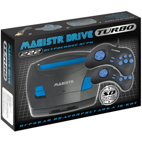 Приставка 16-bit Magistr Turbo Drive 222 игры