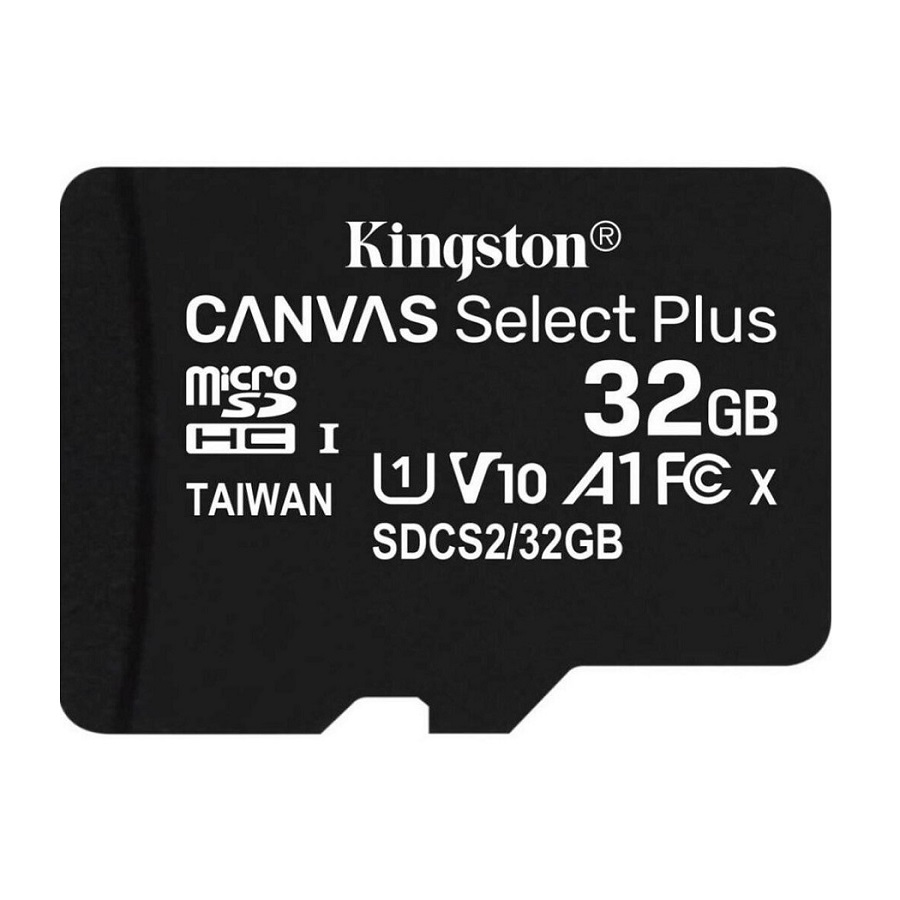 Micro SD 32Gb Kingston Class 10 Canvas Select Plus A1 без адаптера