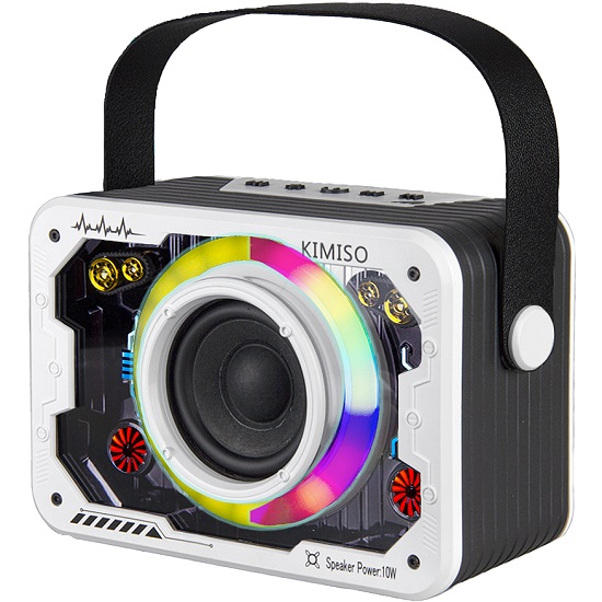 Колонка портативная KS214 белая