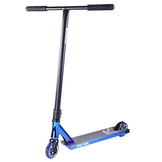 Самокат трюковой TECH TEAM Excalibur Blue chrome