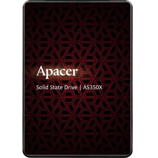 Накопитель SSD 2.5" 1TB APACER PANTHER AS350X SATA III, чтение: 560 МБ/с, запись: 540 МБ/с