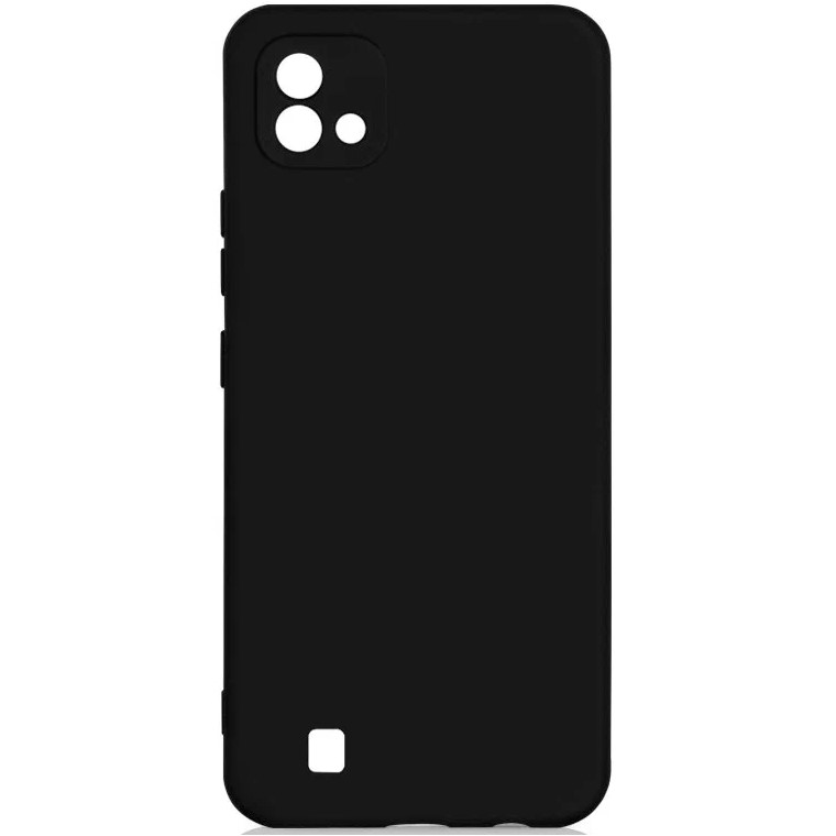 Силиконовый чехол DF для Realme C20/C11 (2021) rmCase-21 (black)