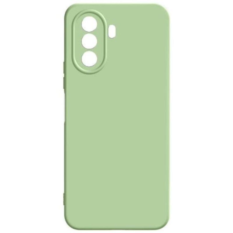 Силиконовый чехол DF для Huawei Nova Y91/Enjoy 60X DF hwCase-143 (light green)