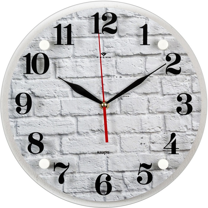 Часы настенные РУБИН "Кирпичи" (3030-004)