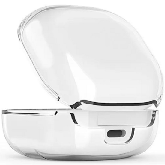 Силиконовый чехол для Samsung Galaxy Buds 2, Buds Live /FE/2 Pro, прозрачный