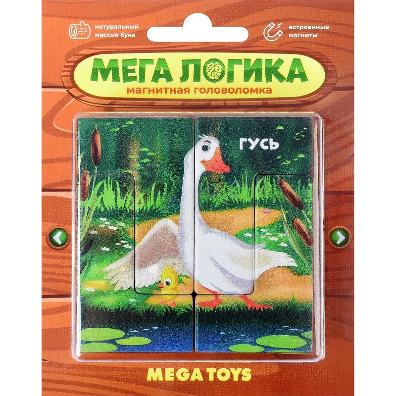Магнитная головоломка «Гусь» по системе раннего развития Никитина