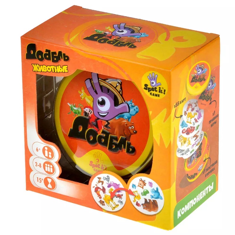 Доббль Животные