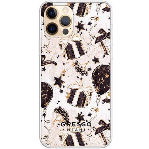 Задняя накладка GRESSO для iPhone 12 Pro Max. Коллекция "Happy Holly-Days". Модель "December to Remember".