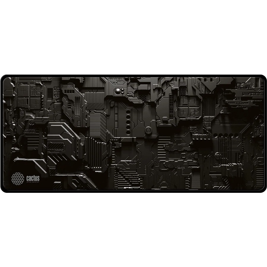 Коврик CACTUS CS-MP-Pro03ХXL XXL черный (900x400x3мм)