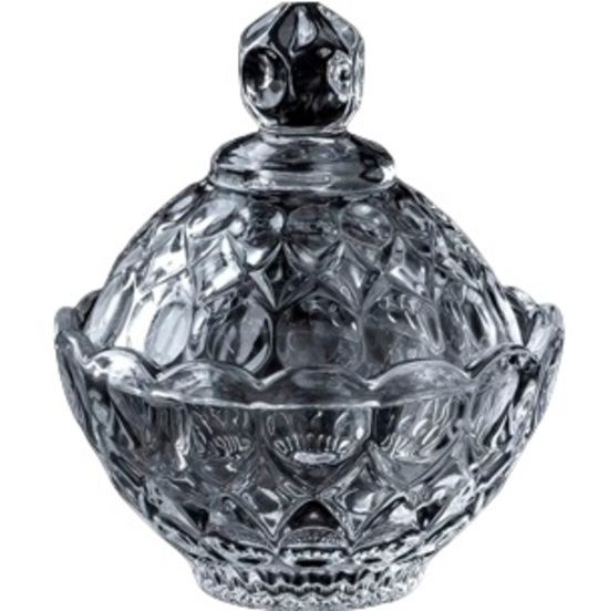 Сахарница/варенница с крышкой стеклянная (TP-493AC) "МАРУСЯ"