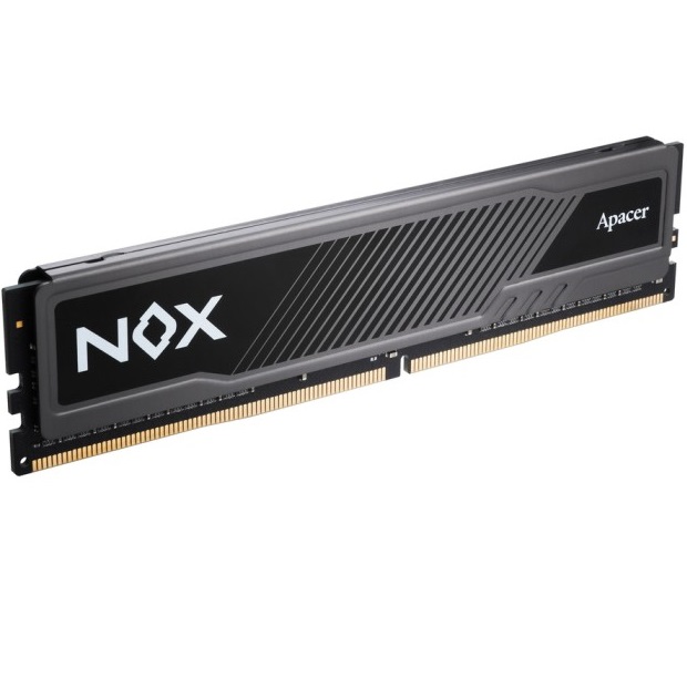 Оперативная память DDR4 16Gb (1x16 Gb) Apacer Nox, 3600 MHz, CL18, DIMM, радиатор, белый (AH4U32G36C25YMWAA-2)