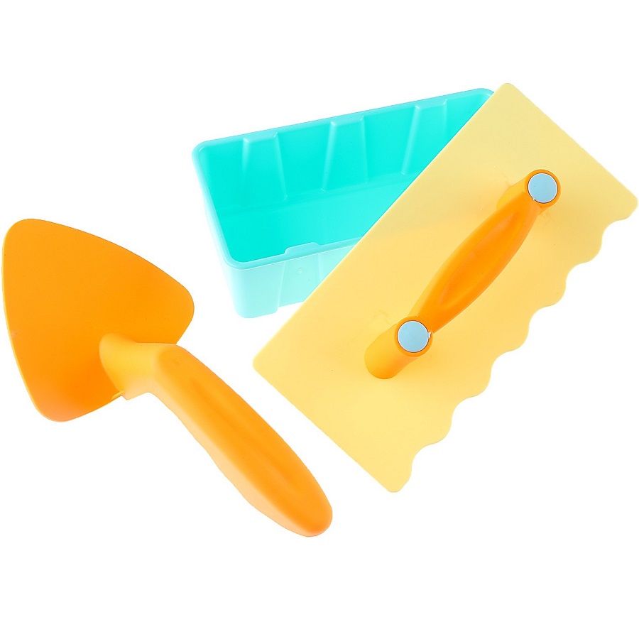 Набор для лепки из снега «Строитель», цвета МИКС