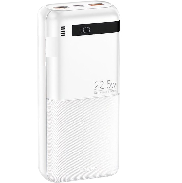 Внешний АКБ REMAX RPP-72 (20000mAh), белый, 22.5W, PD20W