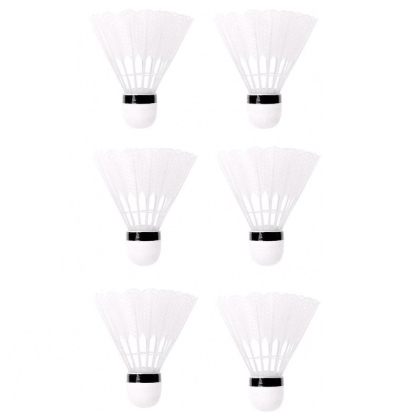 Воланы 6 штук белые 395217