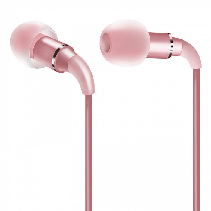 Наушники WALKER H910 розовые