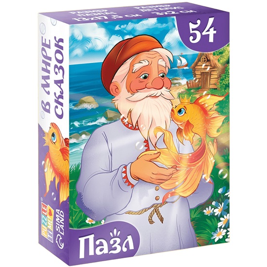 Пазлы «Детские сказки №3», 54 элемента