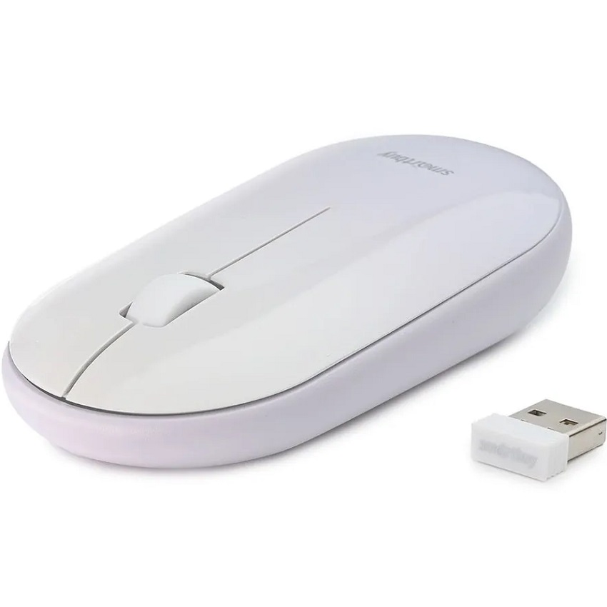 Мышь SMARTBUY 266AG белая