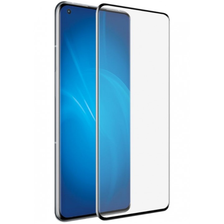 Противоударное стекло 3D DF для OnePlus 10 Pro (5G) DF onColor-03 (black)