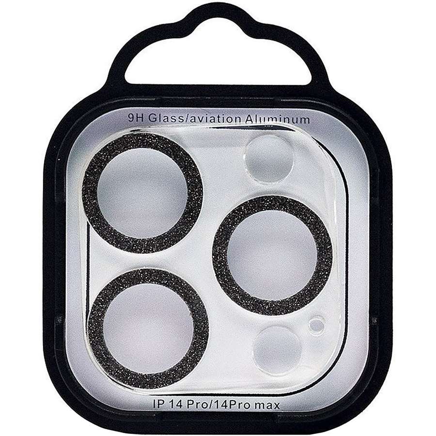 Противоударное стекло для камеры СG06 для iPhone 14 Pro/14 Pro Max (black)