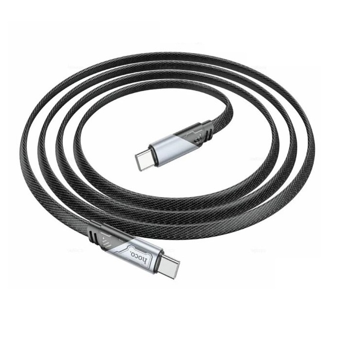 Кабель Lightning <--> Type-C  1.2м HOCO U119, черный, PD 27Вт