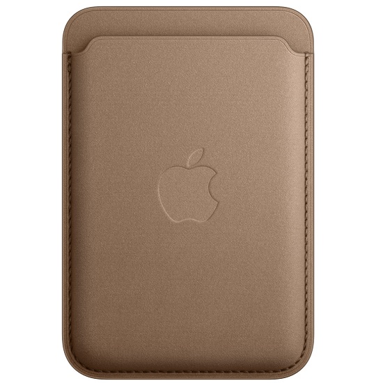 Кошелек для карт MagSafe FineWoven Wallet для Apple iPhone золотой