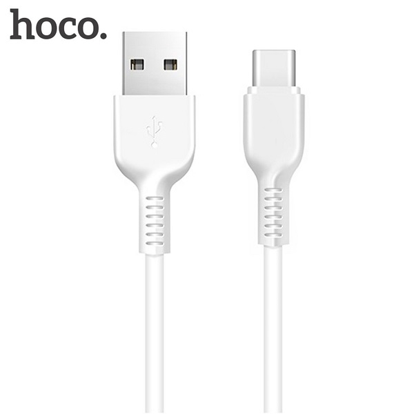Кабель USB <--> Type-C  2.0м HOCO X20 белый