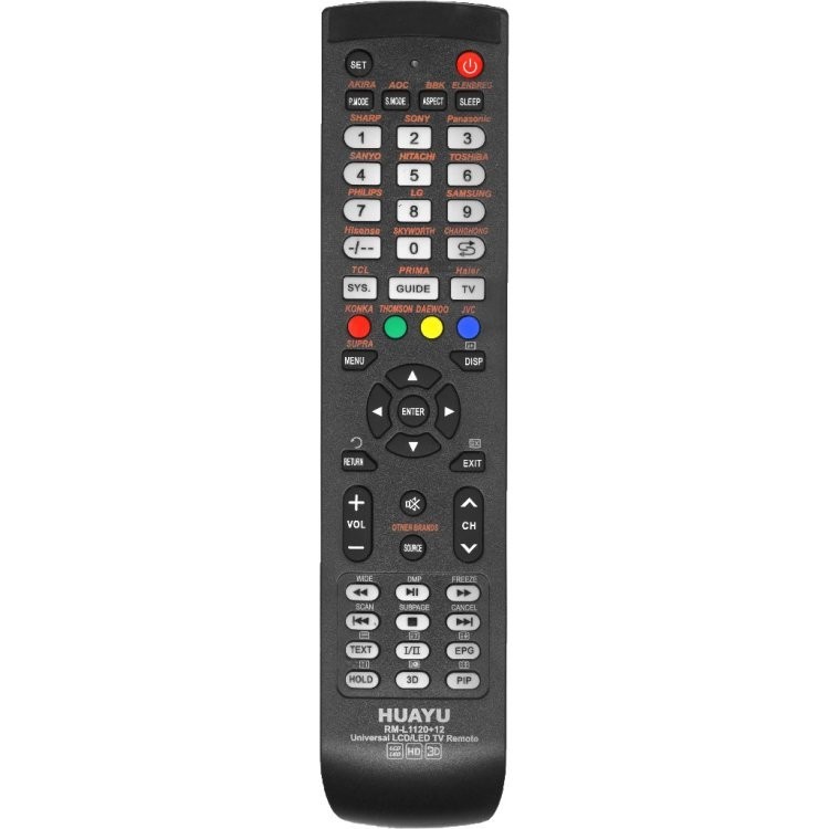 Пульт HYAOU универсальный RM-L1120+12 для разных брендов с функцией