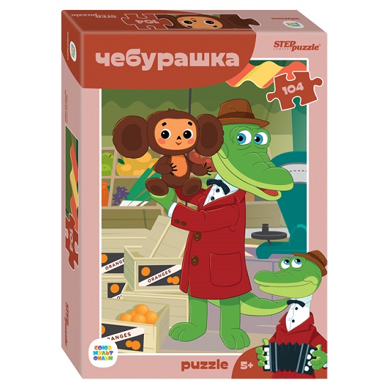 Пазл Step Puzzle 104 "Чебурашка" 