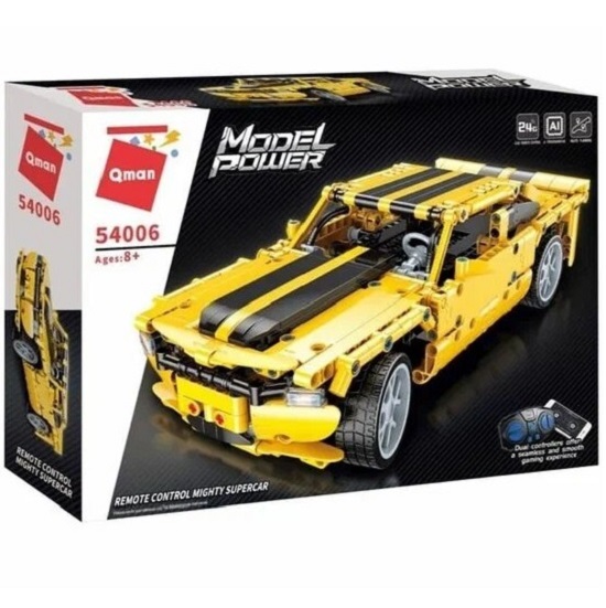 Конструктор на радиоуправлении QMAN 54006 Машина в кор.