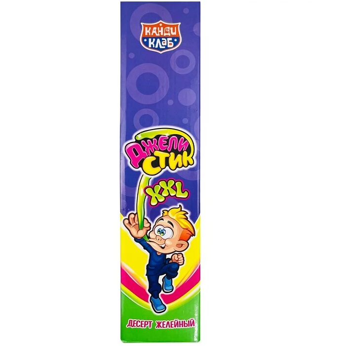 Десерт желейный Джелистик XXL ассорти 60гр (Канди Клаб)