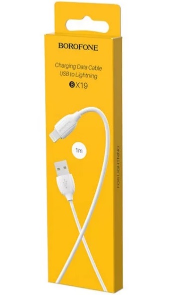 Кабель USB <--> Type-C  1.0м BOROFONE BX19 Benefit белый