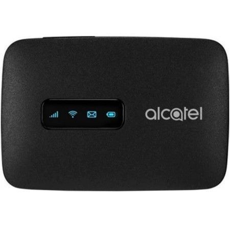 Модем+Wi-Fi ALCATEL Link Zone MW40V 2G/3G/4G, внешний, черный [mw40v-2aalru1]