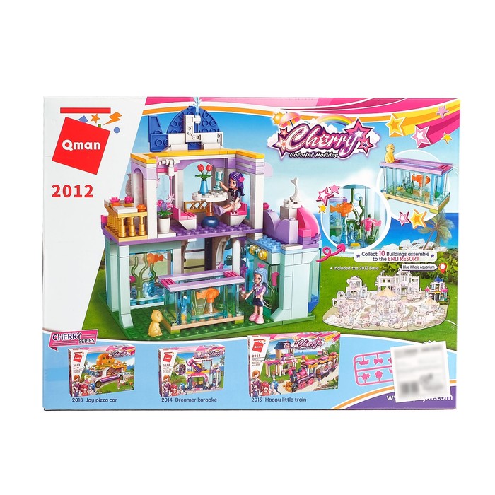 Конструктор QMAN "Океанариум", 327 дет.