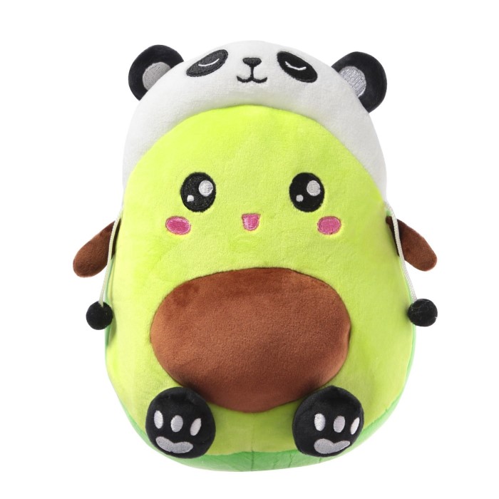 Мягкая игрушка «Авокадо», в шапочке, панда, 24 см