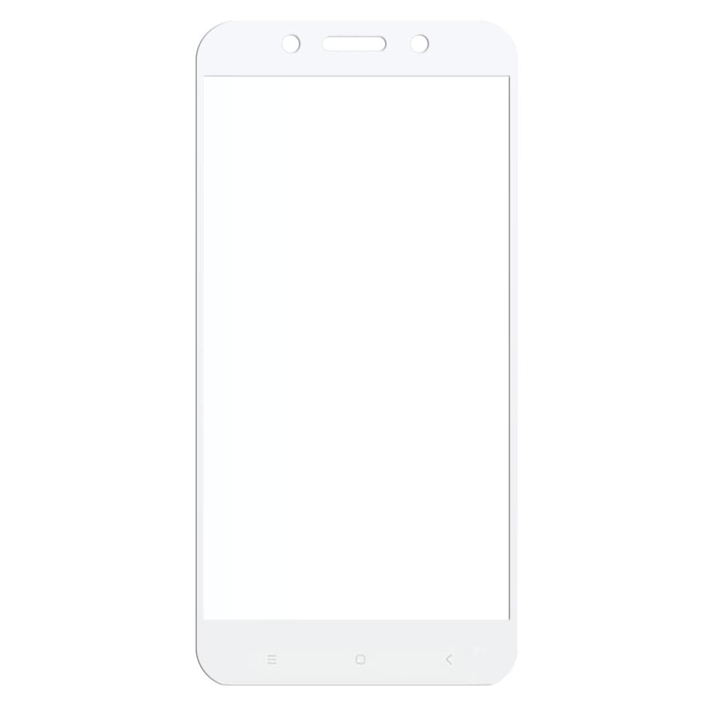 Противоударное стекло 2.5D NONAME для XIAOMI Redmi Note 4X (32Gb) белое, полный клей, в техпаке