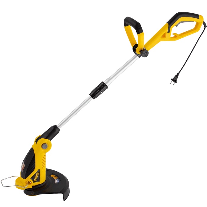 Триммер электрический DENZEL TE-650, 650Вт,330мм,катушка автомат,телескоп.штанга,регул. углы накл.