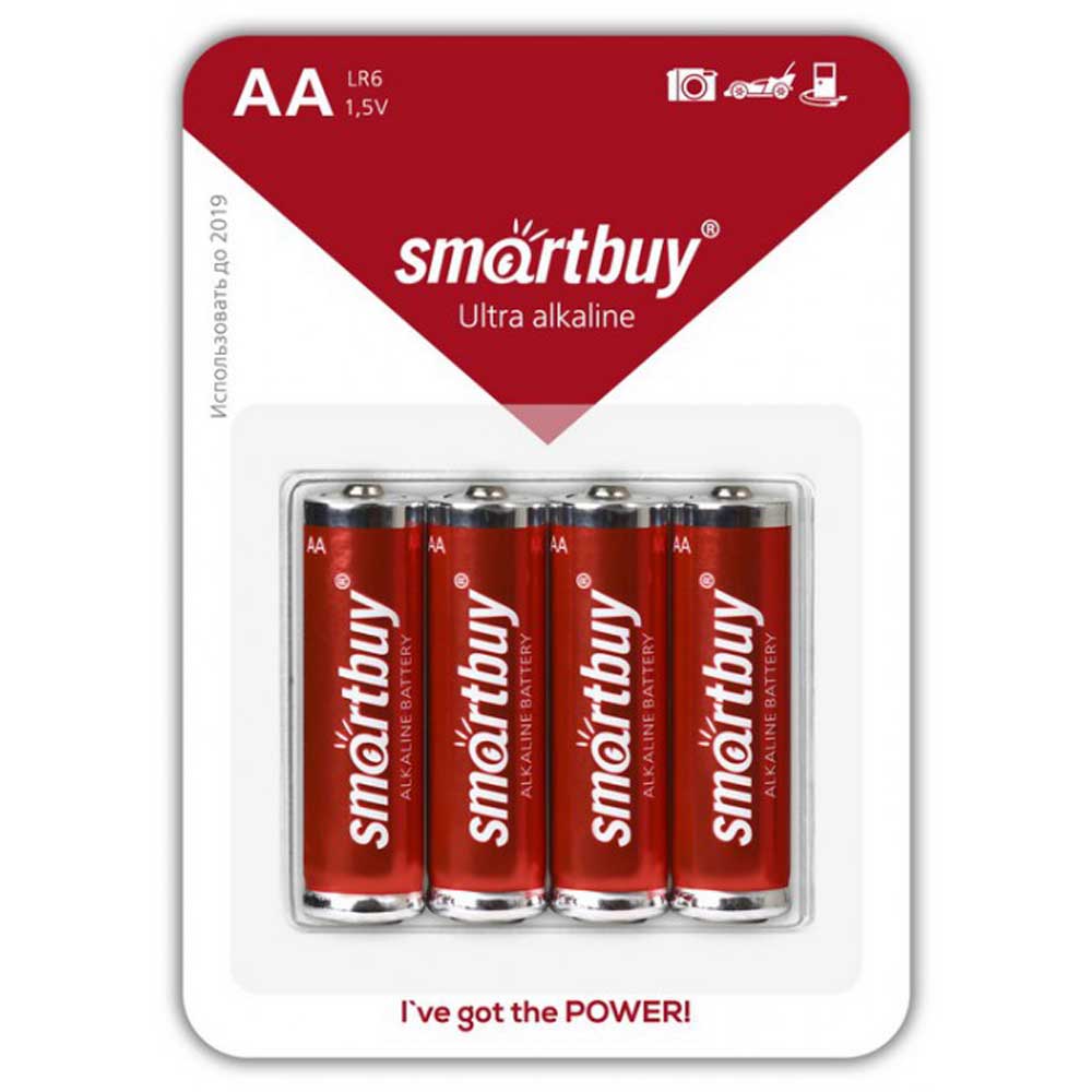 Элемент питания SMARTBUY LR06 BL-4