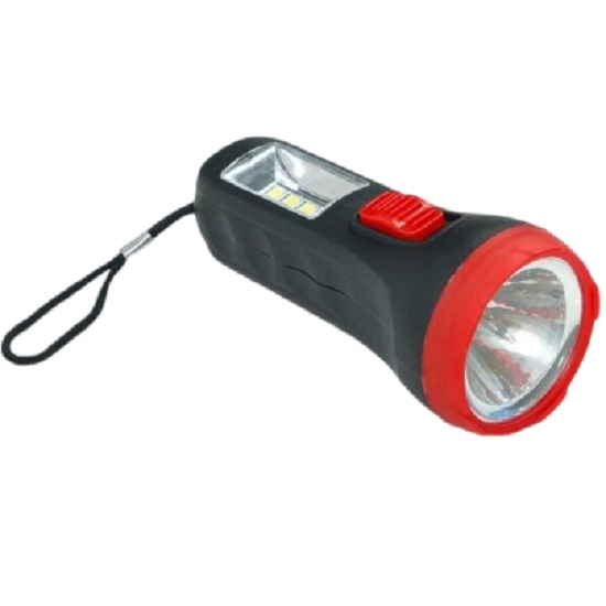 Фонарь ручной 1 Вт, COB, 1 АА, микс   5266998