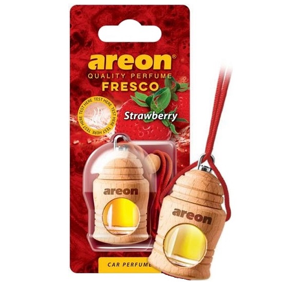 Ароматизатор AREON Fresco X-Version Клубника подвесной жидкий