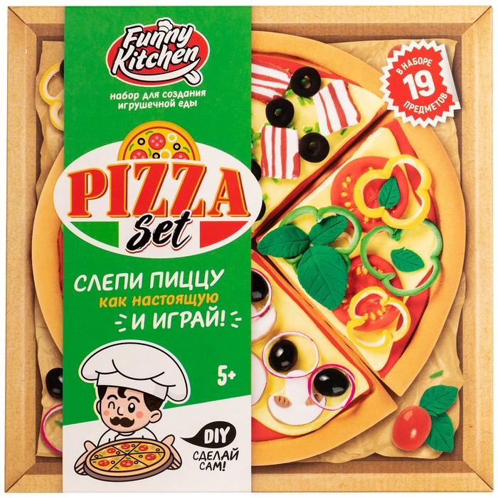 Набор для создания игрушечной еды «Funny Kitchen. Pizza set» 10425256